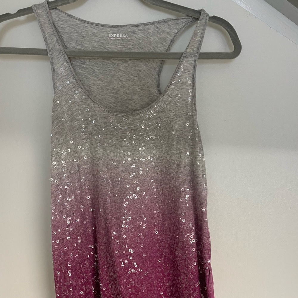 Ombré express tank top